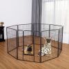 40 Inch 8 Metal Panel Heavy Duty Pet Playpen Dog Fence