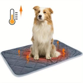 Dog Cat Bed, Cat Dog Non-Slip Mat (Color: Gray, size: S)